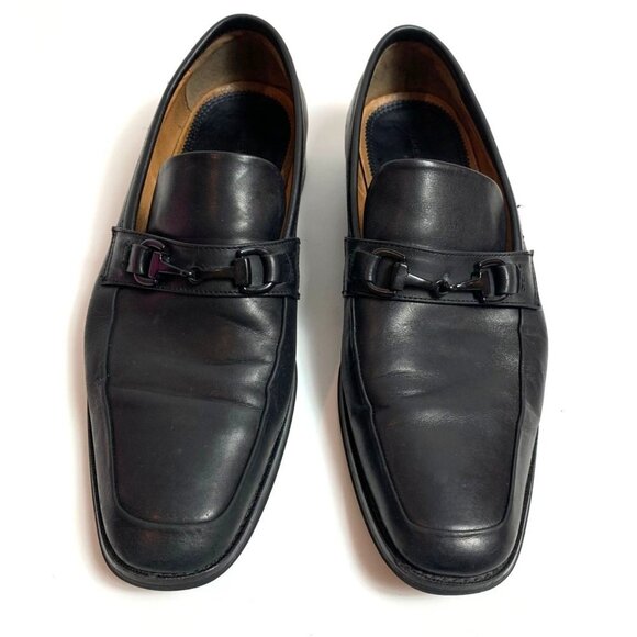 Blake McKay Black Savine Bit Leather Loafer Size 8.5 main image 5